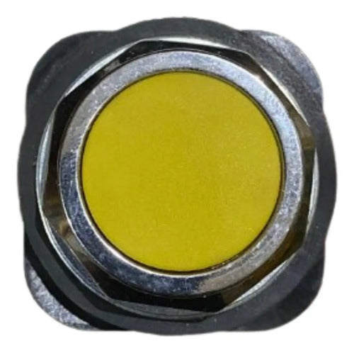 Botão 30mm Amarelo 1na Xb3ba51 Telemecanique Amarelo -