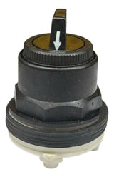 Comutador 30mm 3 Posições 9001sks502bh7 Schneider Preto -
