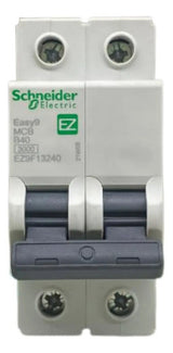 Kit Com 2: Disjuntor 2p 40a Curva B Ez9f13240 Schneider
