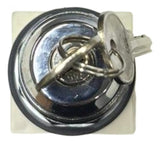 Comutador 30mm 2 Posições C/ Chave 9001ks11k3h7r Schneider Metálico 2na