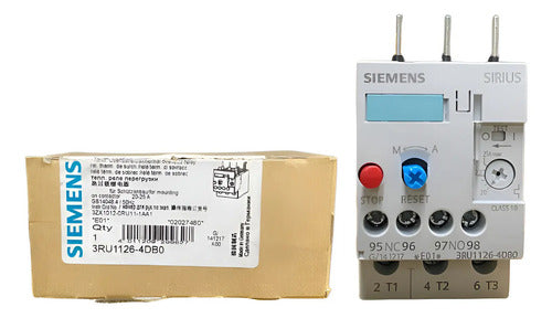 Relé De Sobrecarga Térmico 20-25a 3ru1126-4db0 Siemens Não Informado
