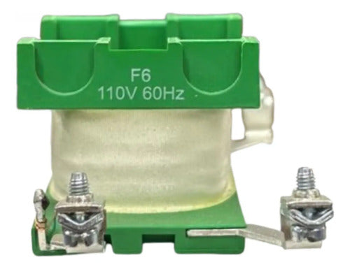 Bobina Para Contator Lc1e80-95 110vca Laex4f6 Schneider