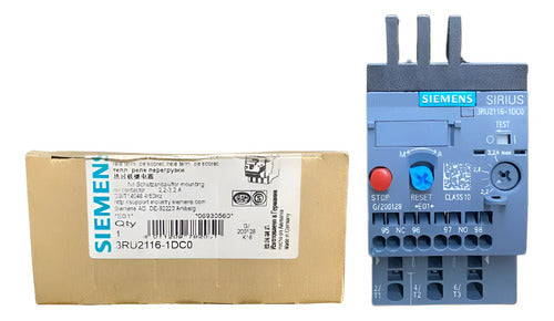Relé De Sobrecarga 3ru2116-1dc0 Siemens  690v