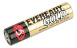 Kit Com 24: Pilha Alcalina Aaa 1,5v Palito Eveready Gold
