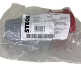 Kit Com 2: Plug A4276i 32a 3p+t 380/440v Vermelho Steck Vermelho