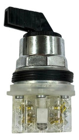 Comutador 30mm 2 Posições Metálico 9001ks34fbh13 Schneider Preto 1naf