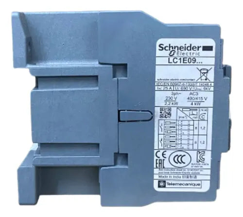 Contator 3p Easypact Tvs 9a 1na 110vca Lc1e0910f7 Schneider 127v