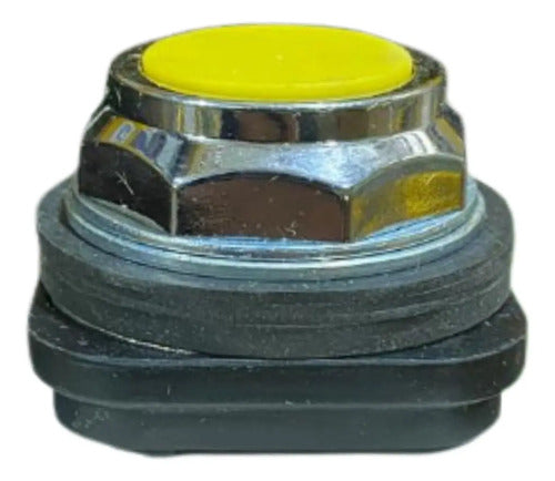 Botão 30mm Amarelo 1na Xb3ba51 Telemecanique Amarelo -