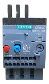 Relé Termico De Sobrecarga 3ru2116-1ac0 1,1-1,6a Siemens