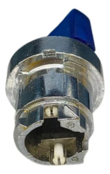 Cabeçote Para Chave Seletora Ø22mm 3 Pos Zb4bk1863 Schneider Azul
