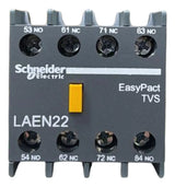 Kit Com 2 Peças: Contato Auxiliar 2na+nf Laen22 Schneider 2na 2nf