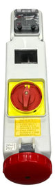 Tomada De Sobrepor 3p+t 63a 380/415v 6h Vm S4506ddr Steck Vermelho