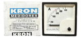 Amperimetro Fm72pc 800/1600/5a Ip54 + Rl + Trmv Kron