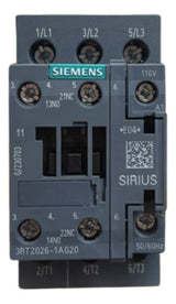 Contator Tripolar 120v 3rt2026-1ag20 Siemens 127v