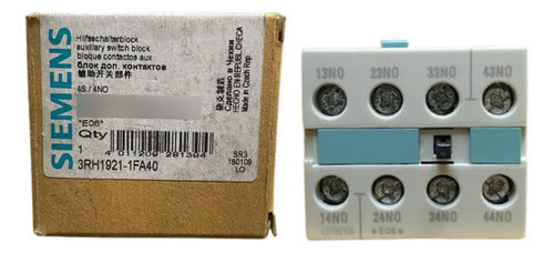 Bloco De Contato Auxiliar 4na 3rh1921-1fa40 Siemens -