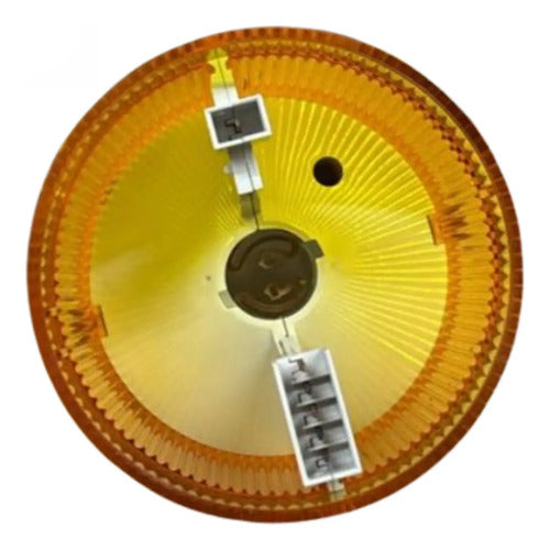 Modulo Luminoso Contínuo 70mm Amarelo 250v Xvdc38 Schneider