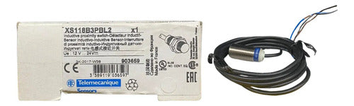 Sensor Indutivo M18 L40mm12-24vdc Xs118b3pbl2 Telemecanique
