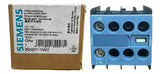 Bloco De Contato Auxiliar 1nf 3rh2911-1ha01 Siemens -