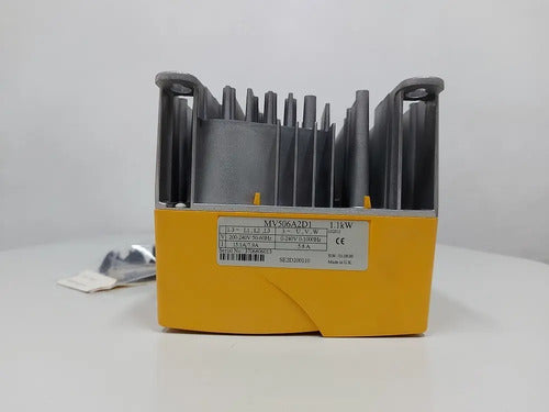 Inversor Alspa Mv500 1.1kw 1-3ph Mv506a2d1 Alstom Novo !!! 200-240v 50-60hz / 0--240v 0-1000hz