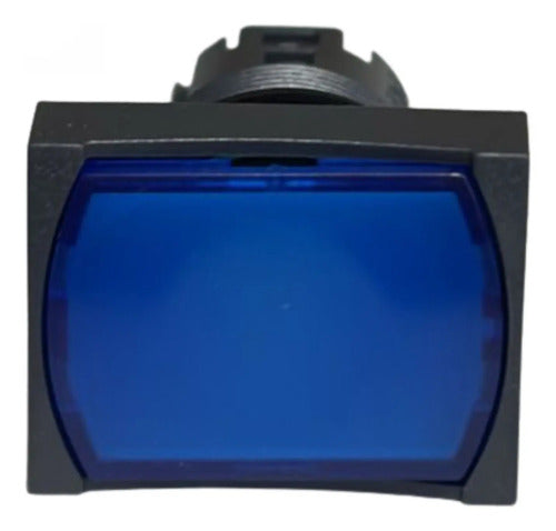 Kit C/ 2 Peças: Cabeçote Para Botão 16mm Zb6dw6 Az Schneider Azul 0