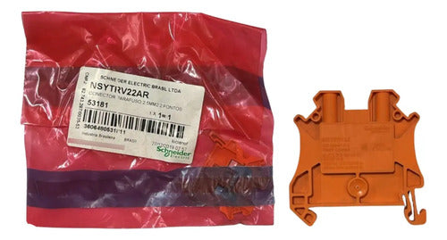 Kit Com 3: Conector Parafuso 2.5mm2 Nsytrv22ar Schneider