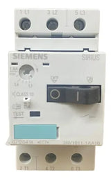 Disjuntor Motor 3rv1011-1aa10 1,1-1,6a Siemens - 50/60hz