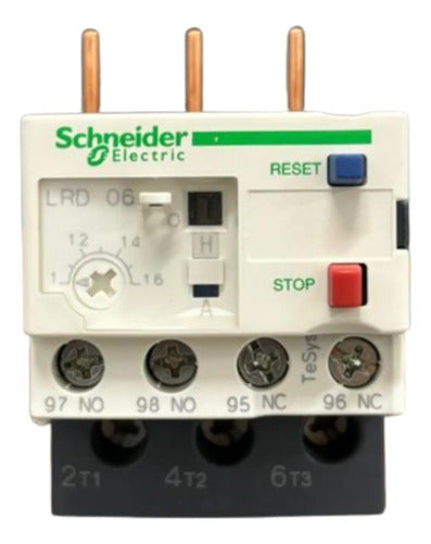 Relé De Sobrecarga Térmica 1-1.6a 1na+1nf Lrd06 Schneider 690v