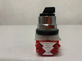 Comutador 30mm Manopla Curta 2nf 2posições 600v 9001ks11bh8
