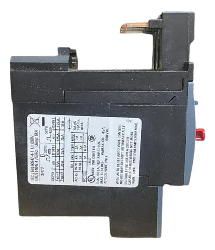 Relé De Sobrecarga 3ru2126-1kc0 9-12,5a Siemens  690v