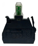 Bloco De Contato Lum. Led Laranja 230/240vca Zbvm5 Schneider Laranja 240 Vca
