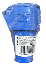 Kit Com 2: Acoplamento S4059 16a 3p+t 220/240v Azul Steck Azul