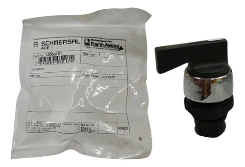 Comutador K2 90/01 22 Mm 2 Posições Longo Ace Schmersal