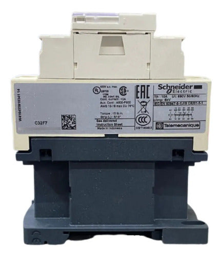 Contator Auxiliar 3na+2nf 11v Cad32f7 Schneider 110v