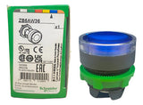 Cabeçote Para Botão Luminoso Modular Ø22mm Zb5aw36 Schneider Azul -