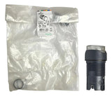 Kit Com 2 Peças: Cabeçote Para Botão 16mm Zb6ae1 Schneider Branco 12-24v