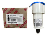 Kit Com 2: Acoplamento N3256 32a 2p+t 200/250v 6h Az Steck Azul