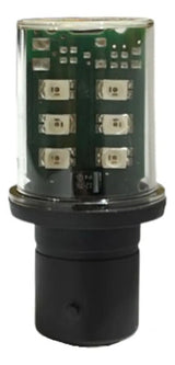 Lampada Led Para Base Ba15d 220v Verde Dl1bdm3 Schneider