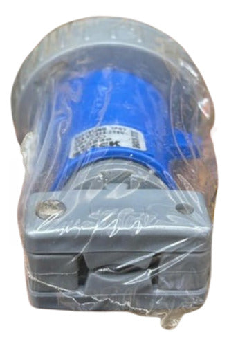 Plug Shock Tite 3p+t 16a 200/250v 9h S4079wnq Azul Steck Azul