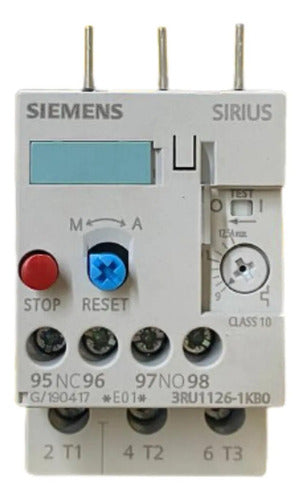 Relé Térmico De Sobrecarga 3ru1126-1kb0 9-12,5a Siemens -
