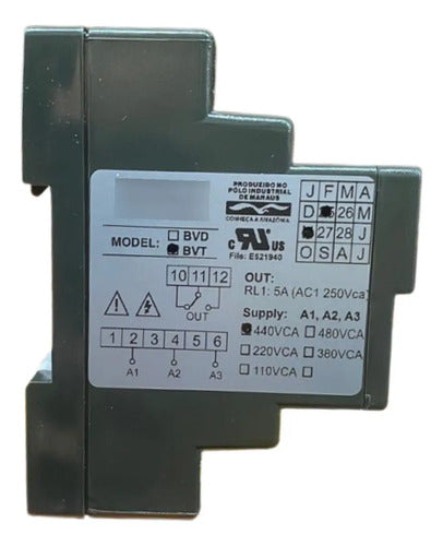 Monitor De Tensao Nvt 440v (bvtq-p) Coel