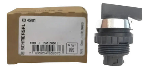 Comutador Longo 30 Mm 2 Posições K3.45/01 Ace Schmersal Preto -
