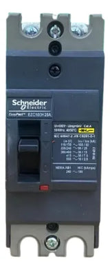Disjuntor 25a 2p Ezc100h Ezc100h2025 Schneider