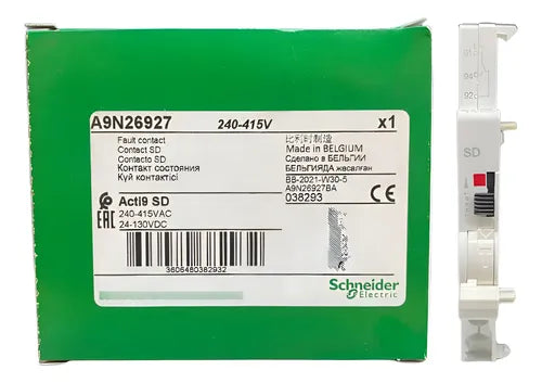 Contato Auxiliar Isd 240-415vca 24-130vcc A9n26927 Schneider 240-415vca E 24-130vcc