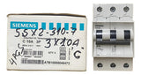 Disjuntor Termomagnético 3p 5sx2310-7 10a Siemens