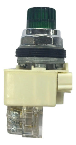 Botao 30mm Saliente Luminoso Verde 9001k2l40gh13 Schneider Verde 1naf