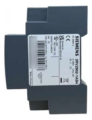 Disparador Subtensão 1p 3rv2902-1ab4 Siemens