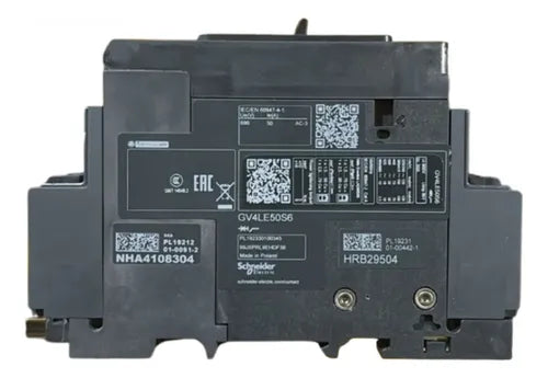 Disjuntor Mag Tesys Gv4 50a Mn 100ka Gv4le50s6 Schneider 380/415v