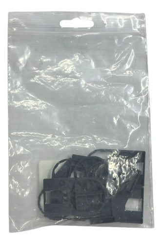 Kit 5 Peças: Porta Etiqueta 30x50mm Zbz33 Schneider