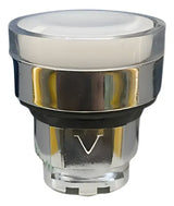 Cabeçote Para Botão Luminoso Ø22mm Branco Zb4bw31 Schneider Branco -