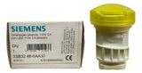 Kit Com 2: Sinaleiro 22mm 110v Amarelo 3sb3248-6aa30 Siemens